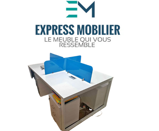 bureau bench / marguerite  en bois  ref 0008