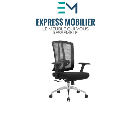 fauteuil opérateur de direction ALPHA noir