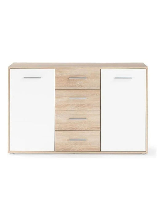 Buffet bas 2 portes et 4 tiroirs