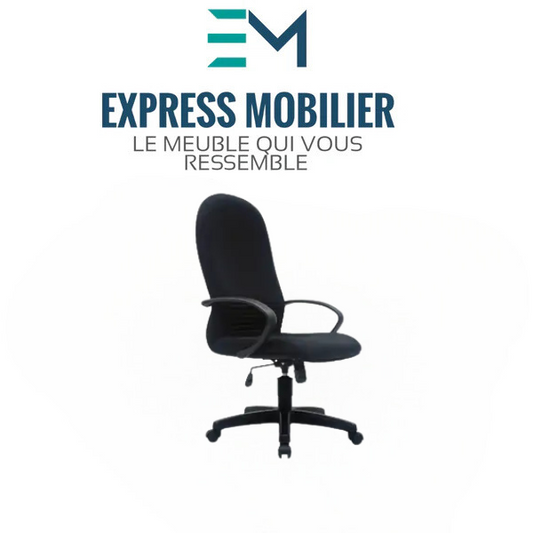 chaise président en tissu